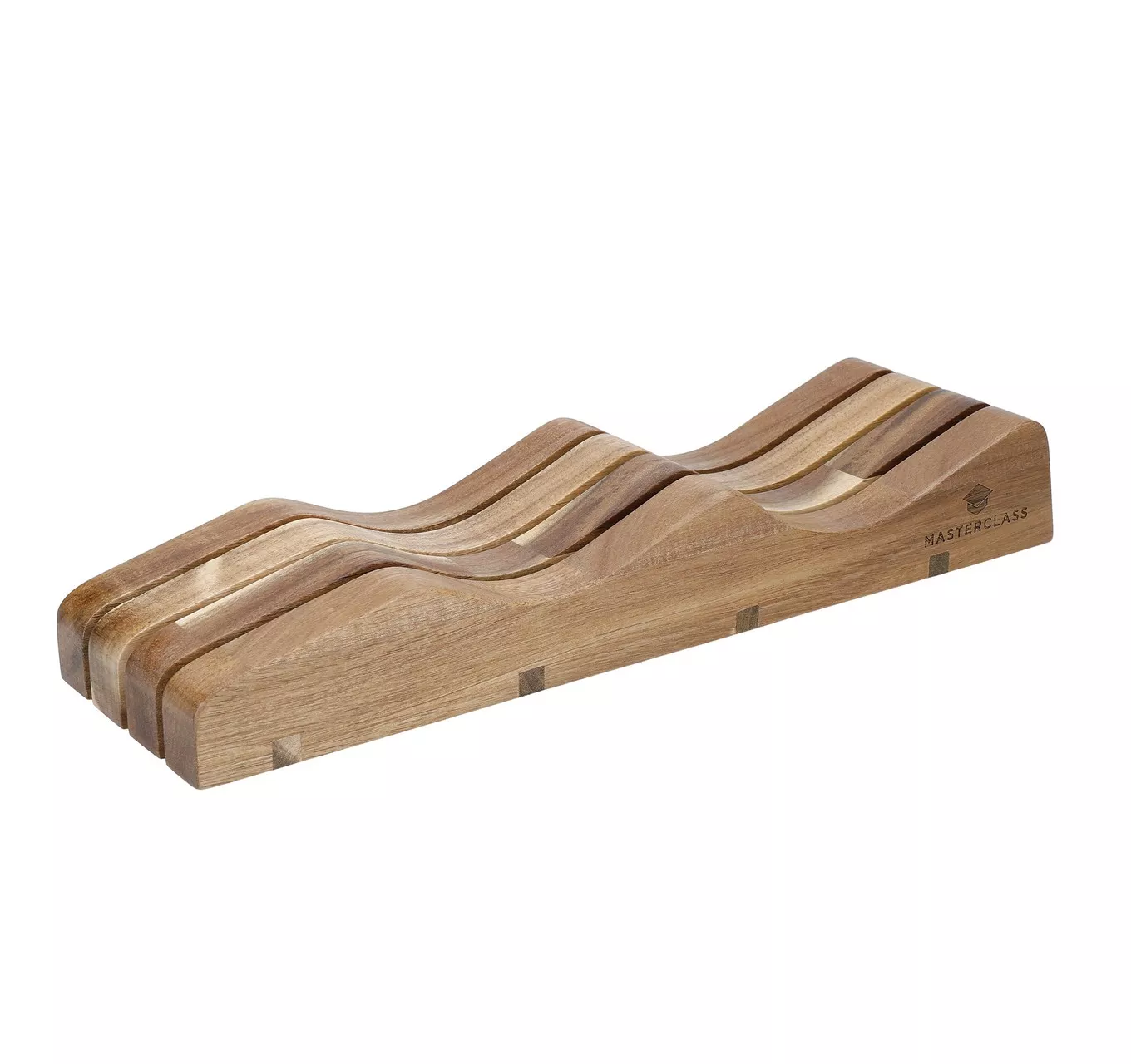 Acacia In-Drawer Knife Block