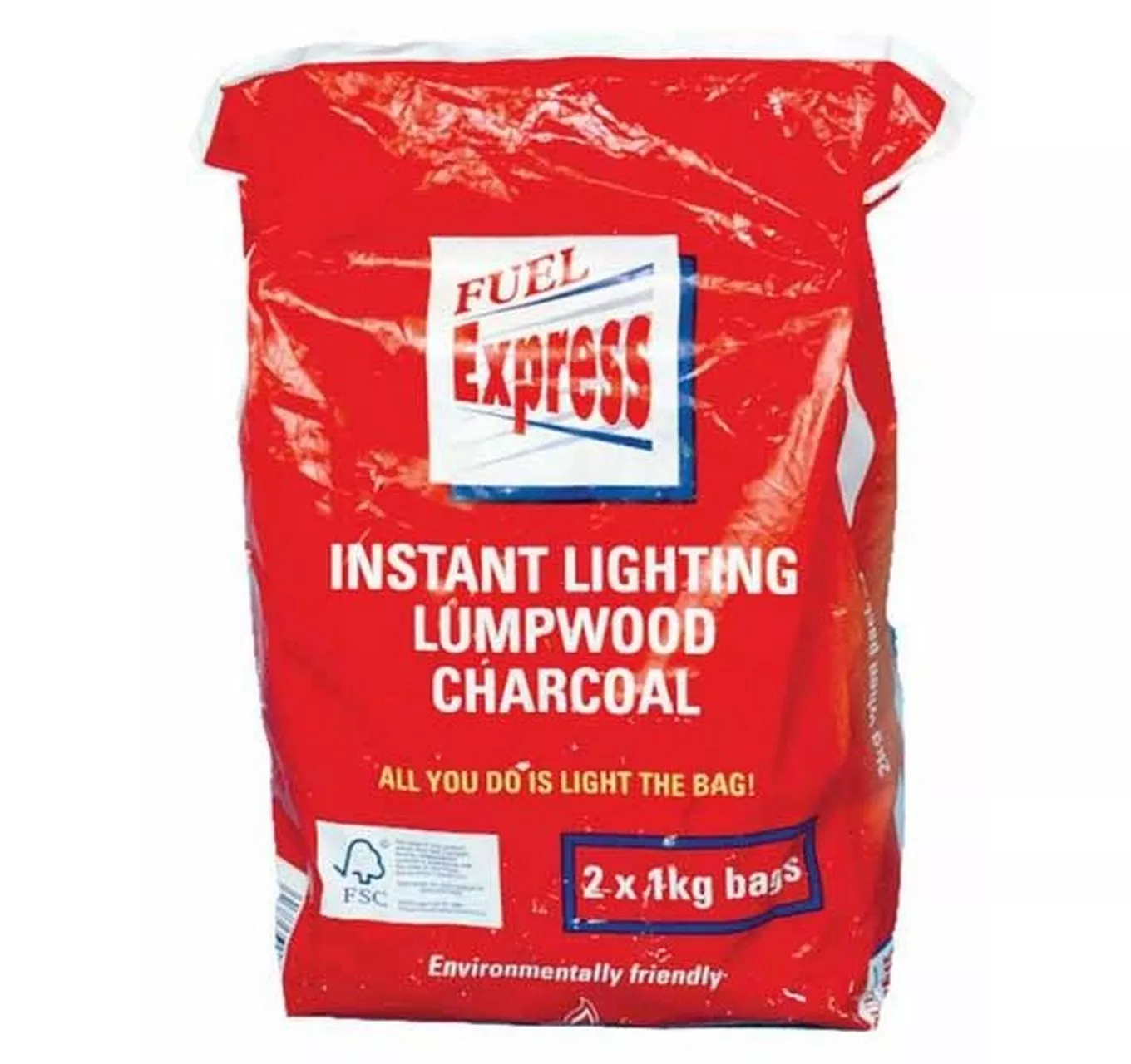 BBQ Instant Charcoal 2x1kg