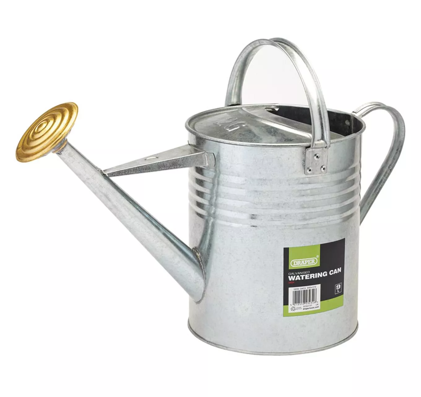 Galvanised Watering Can 9L