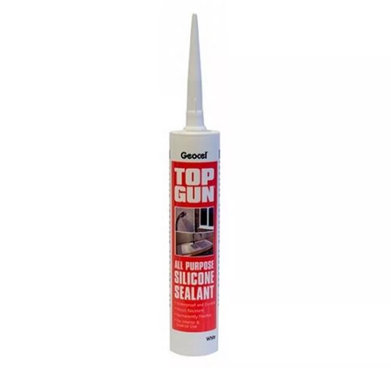 Everbuild Silicone Sealant Cle