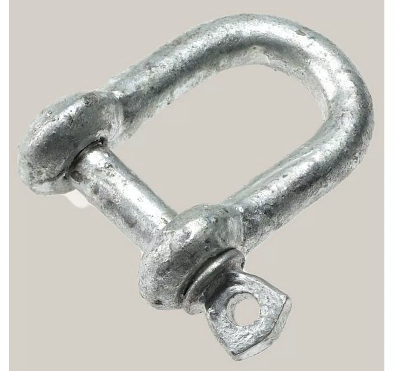 D Shackle Galv. 8mm - 2pk