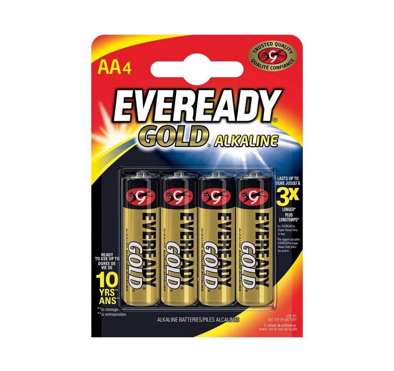 Eveready Gold AA 4pk