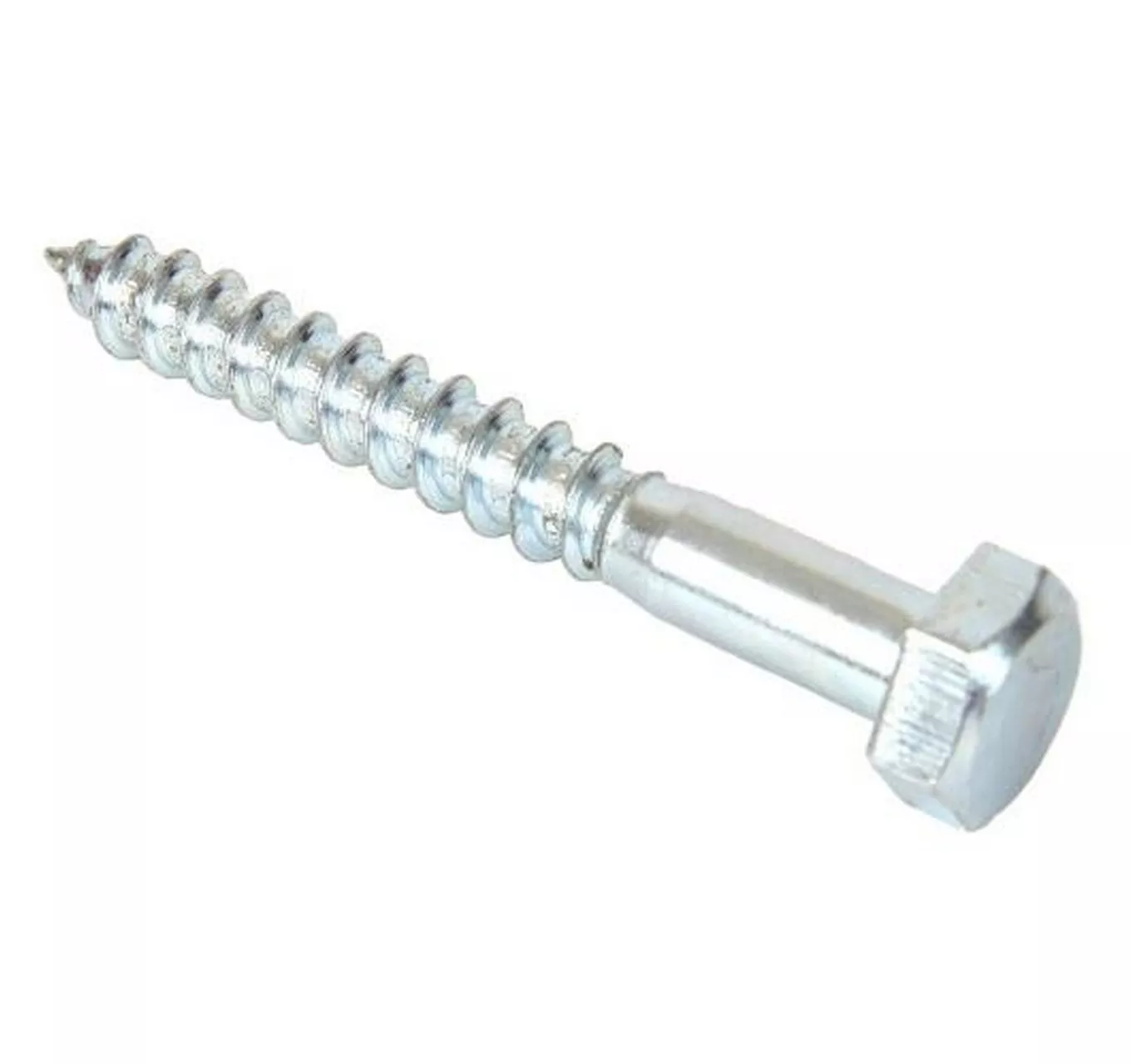 Hex Coach Screw M12x50 5pk