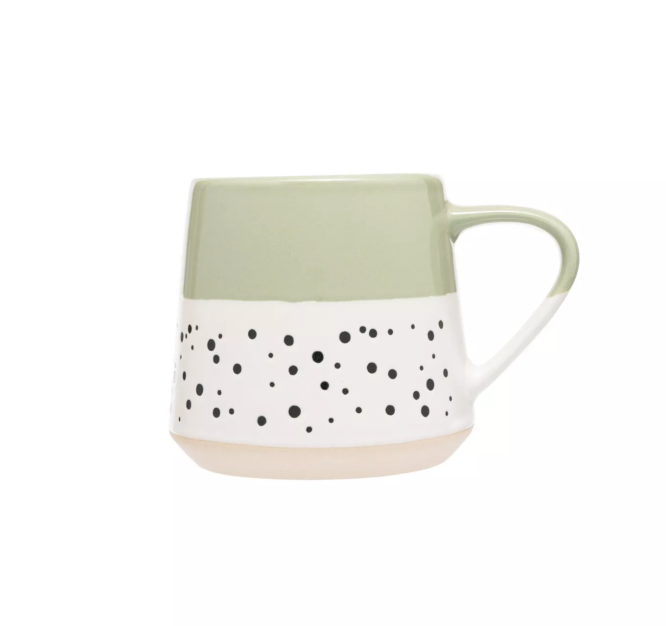 Dipped Dotted Mug - Sage