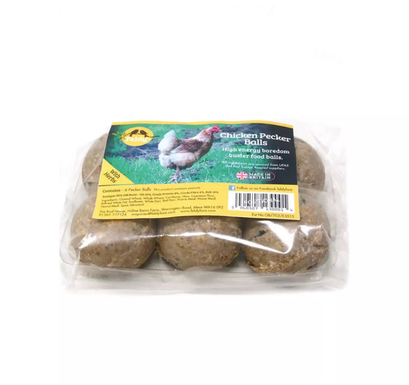 Chicken Pecker Balls Original 6pk