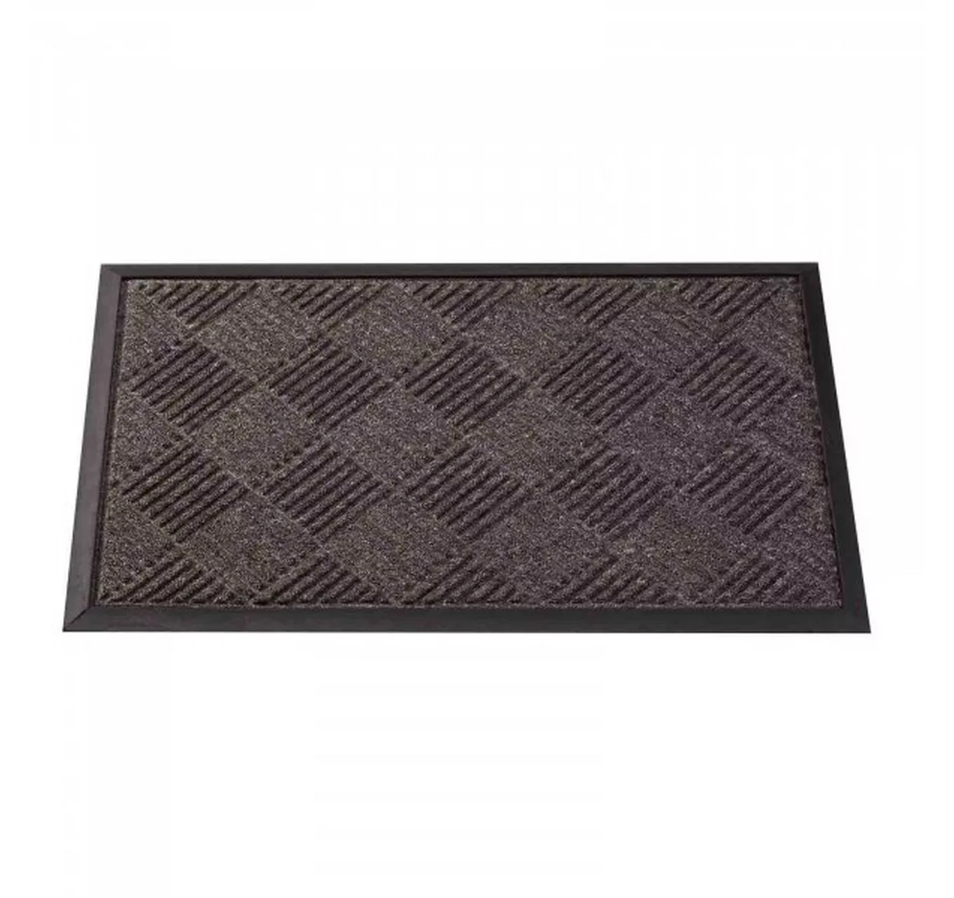 Anthracite Chequer Mat 75x45cm