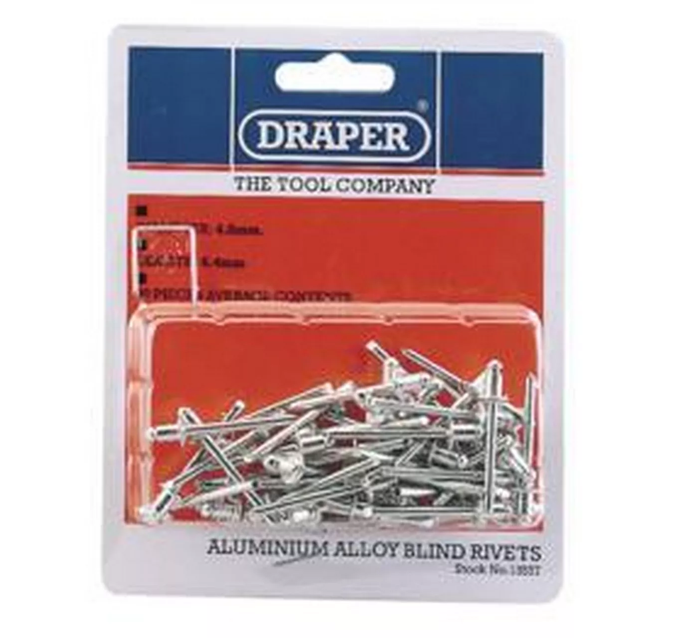 4.8x5.8mm Blind Rivets - 50pk