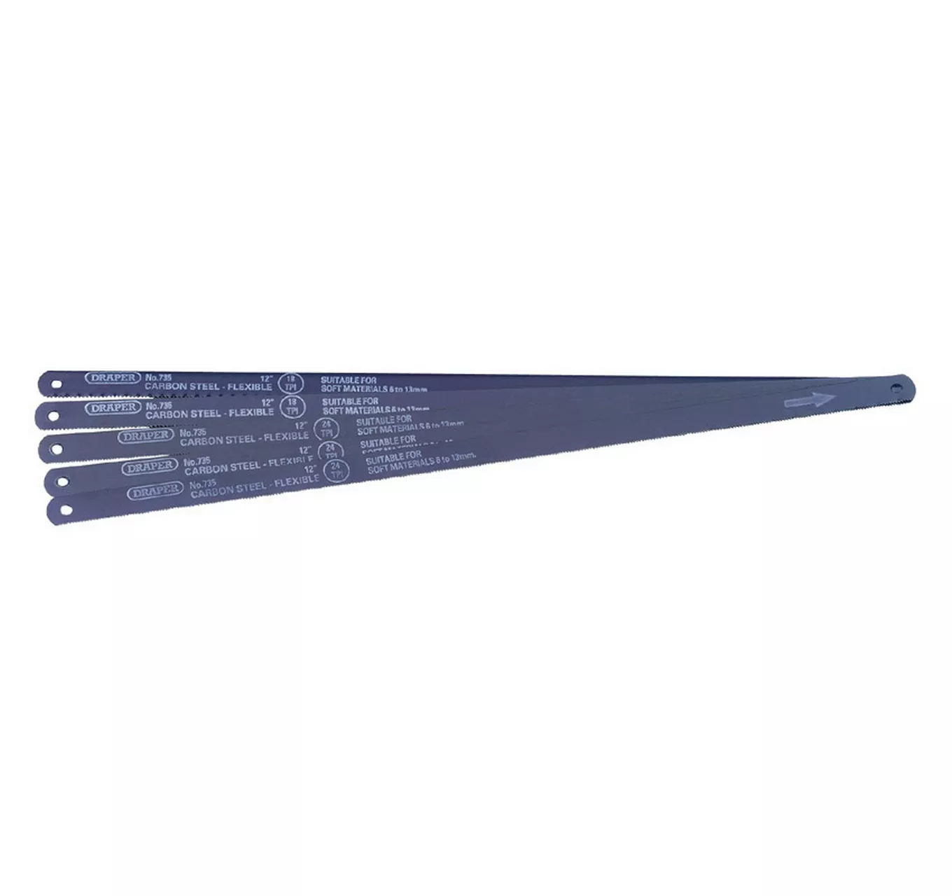 Hacksaw Blades 300mm - 5pk