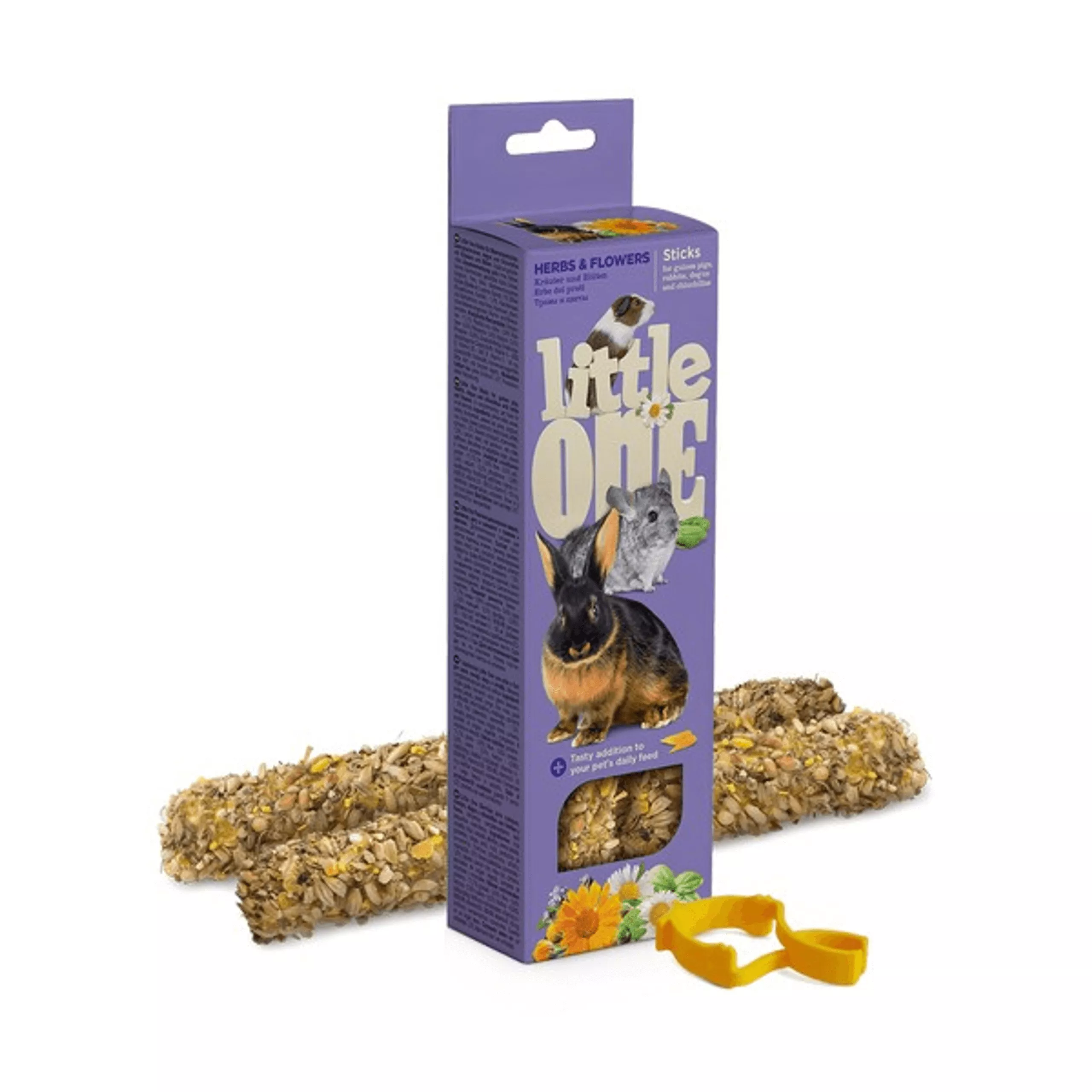 Little One Sticks For Guinea Pigs Rabbits And Chinchillas With Herbs And Flowers 2х55G