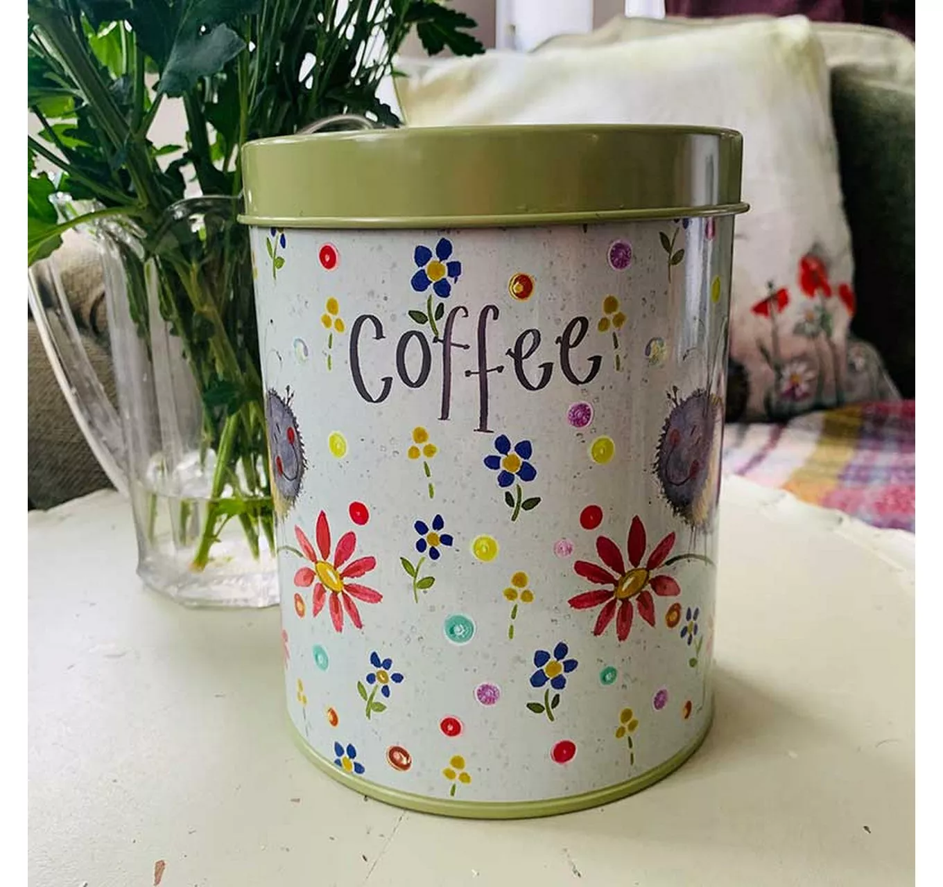 Bee Coffee Tin