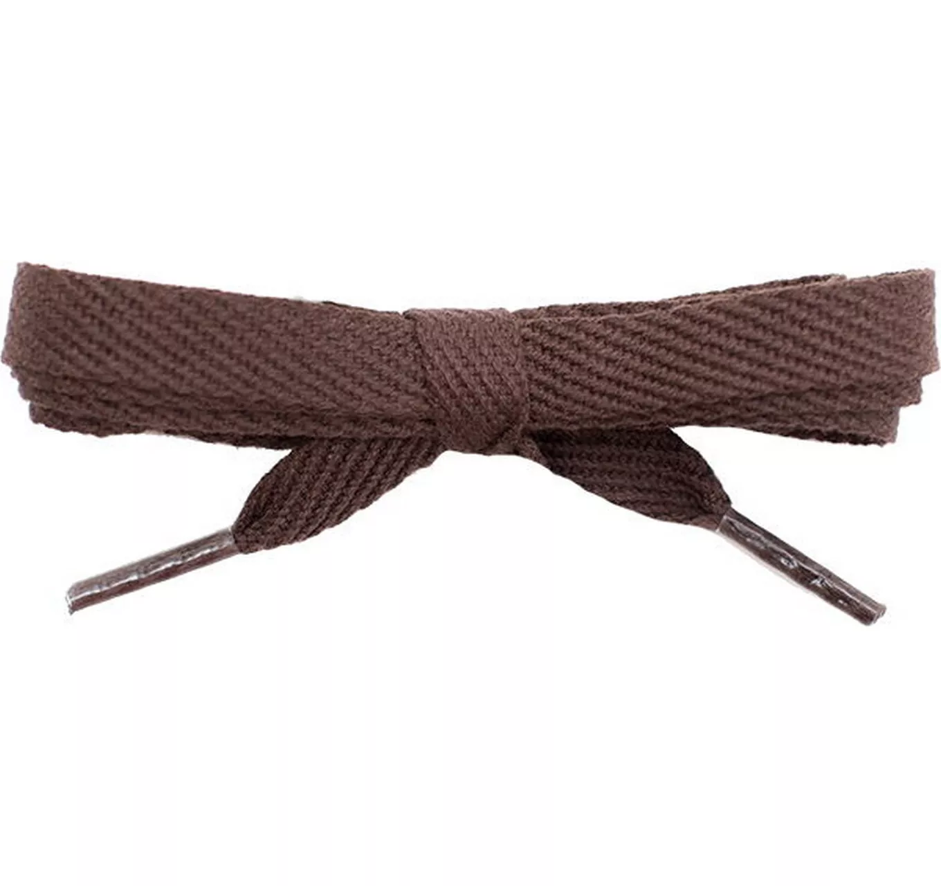 Flat Shoe Laces Brown 100cm