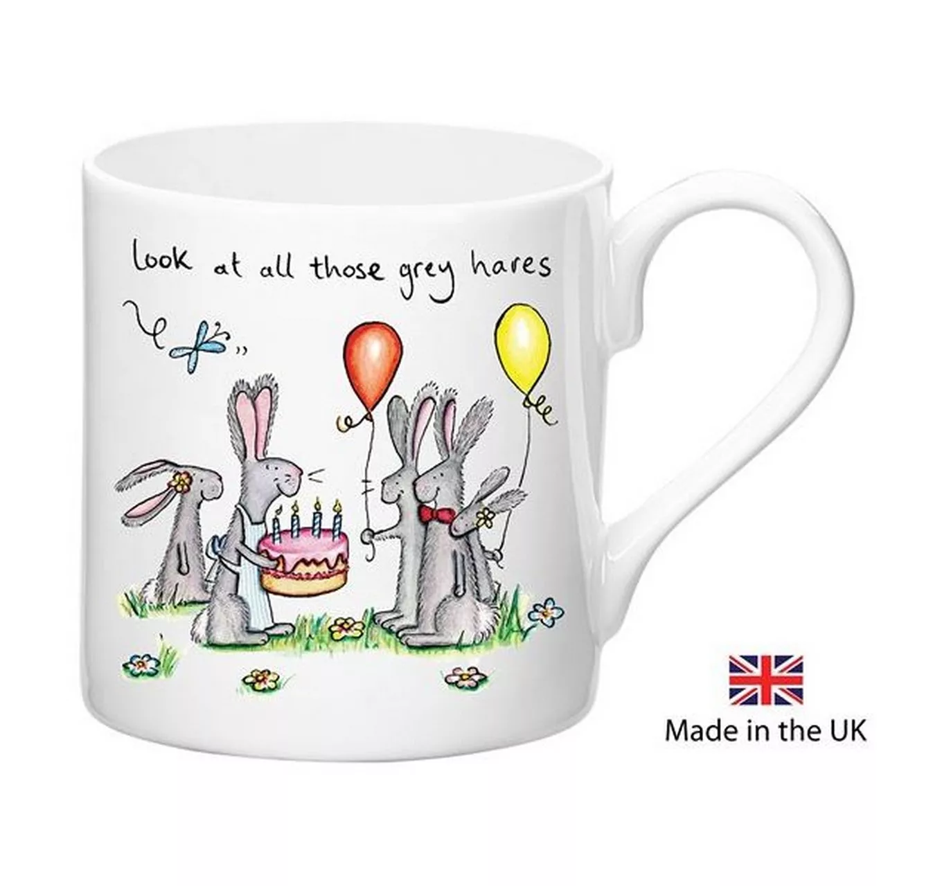 Grey Hares - Mug