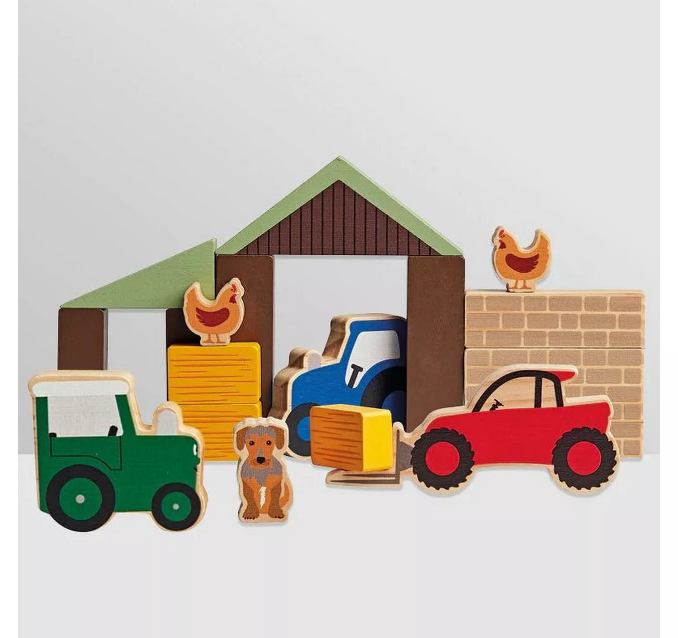 Tractor Ted farm Play Blocks