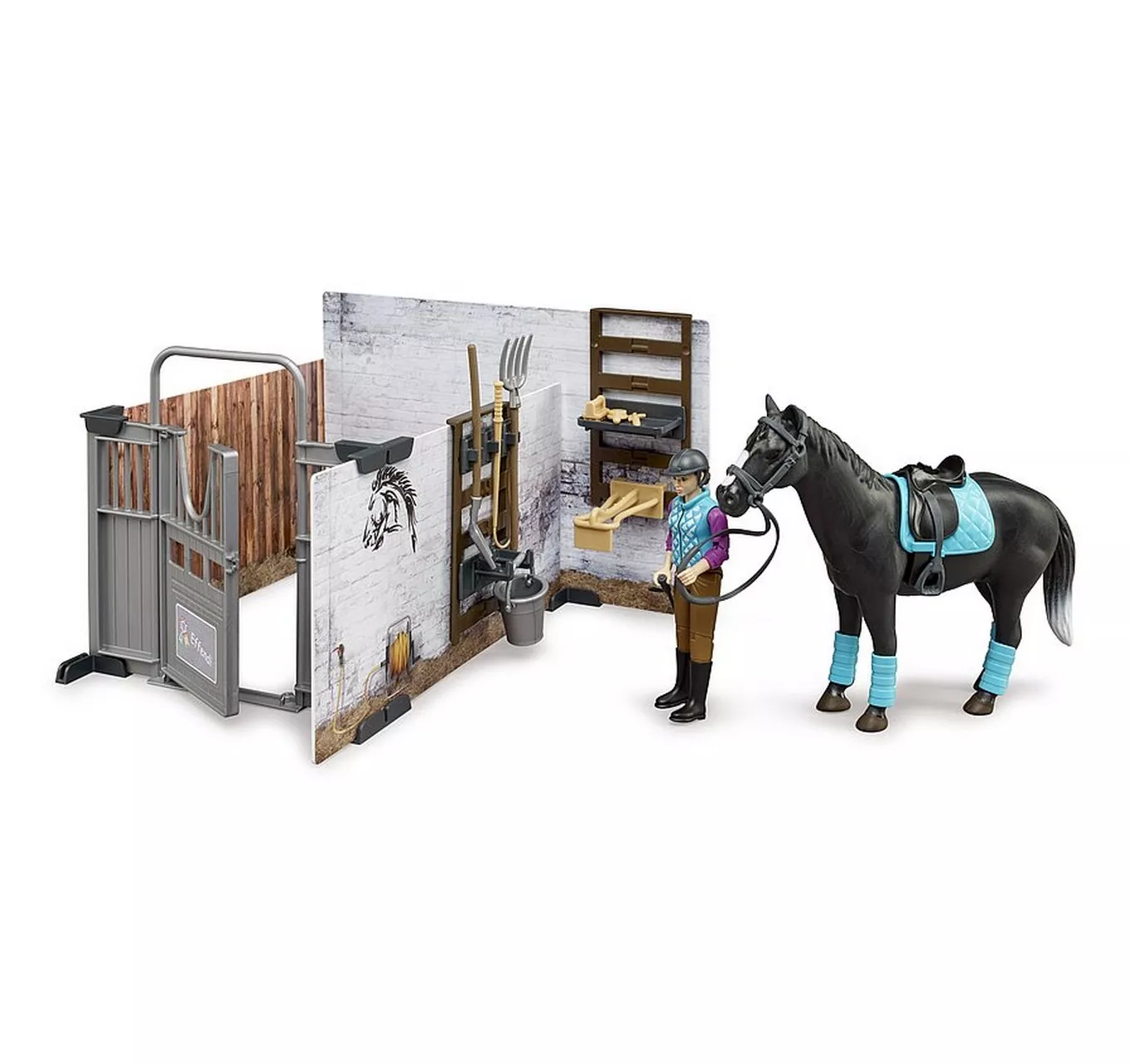 BWorld Horse Barn Set