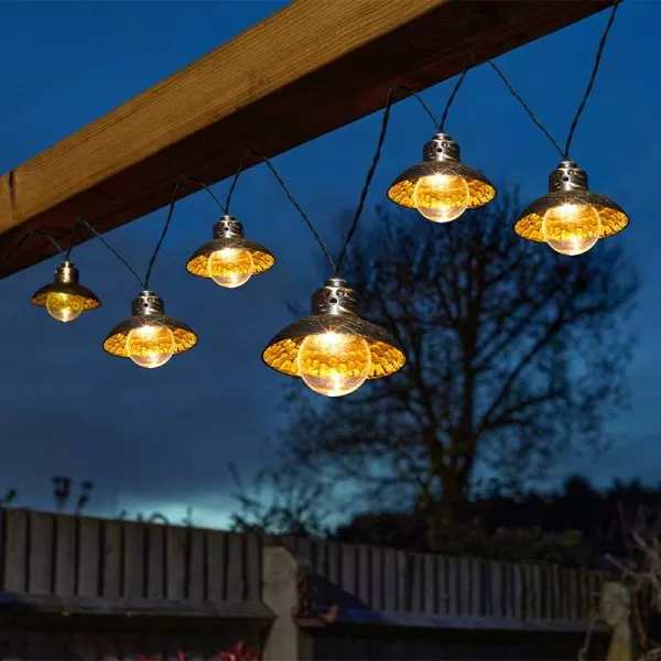 EvoLights Solar String Lights - Set of 10