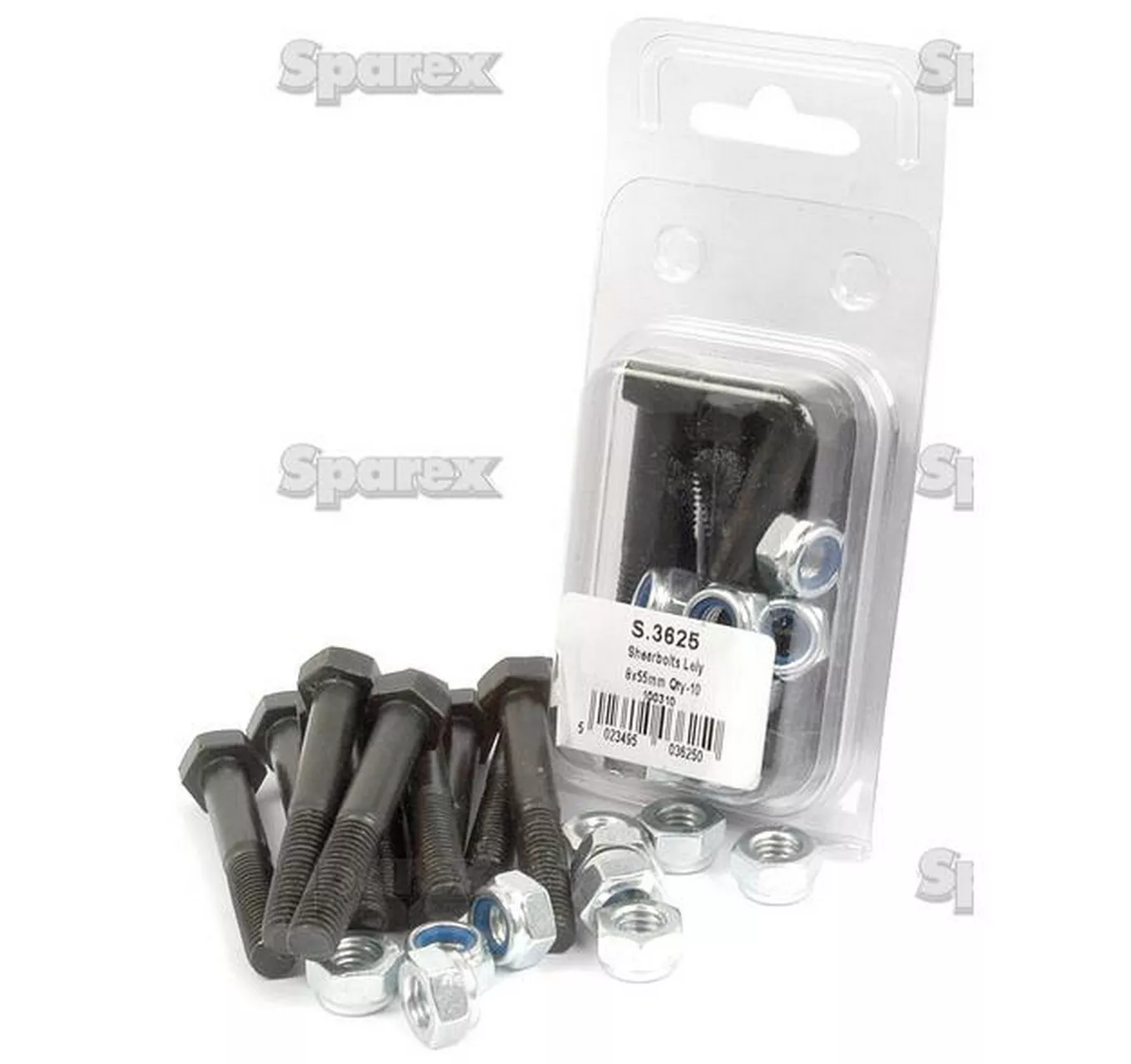 Shear Bolts M8x55mm - 10pk