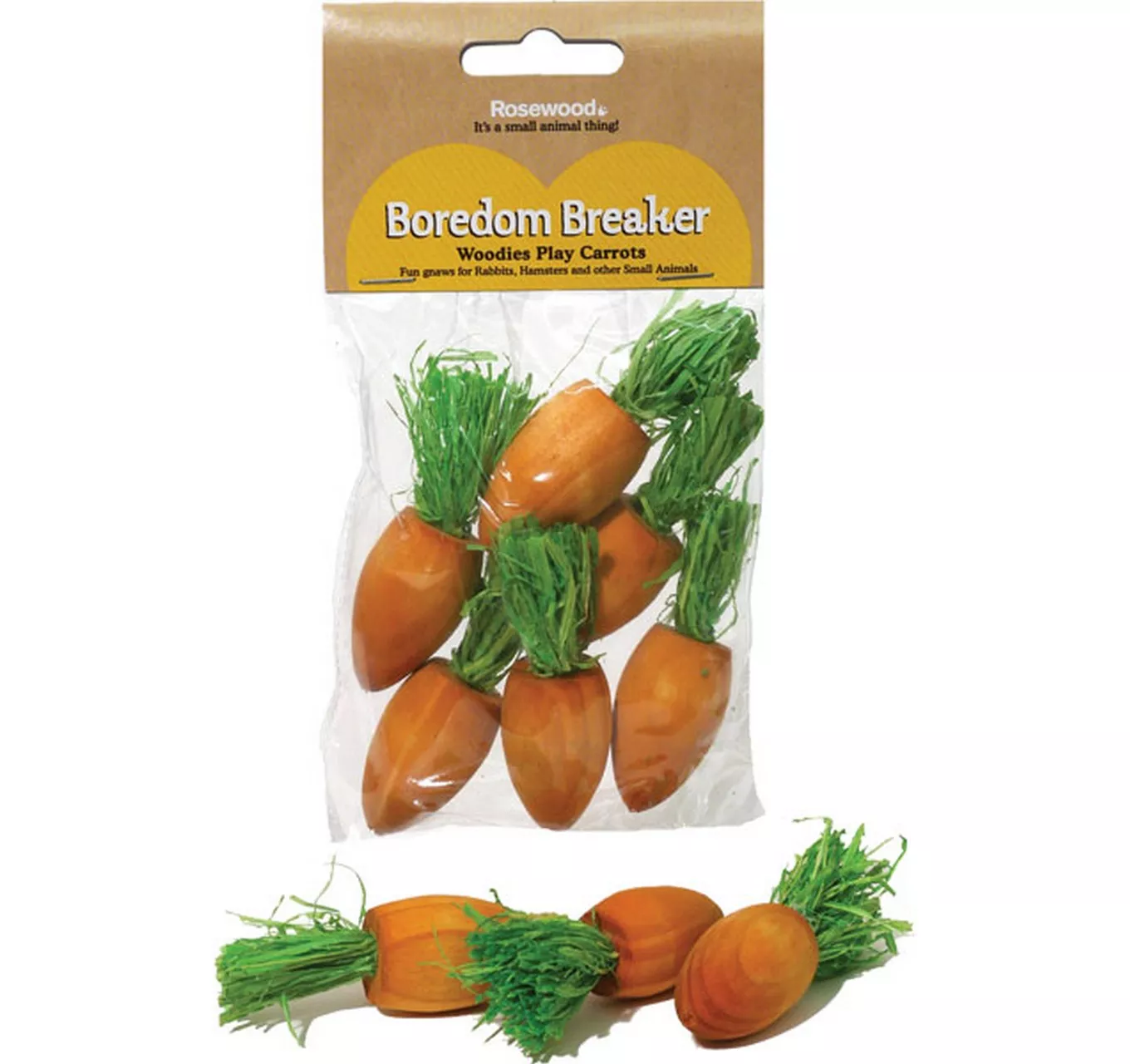 Woodies Play Carrots 6pk