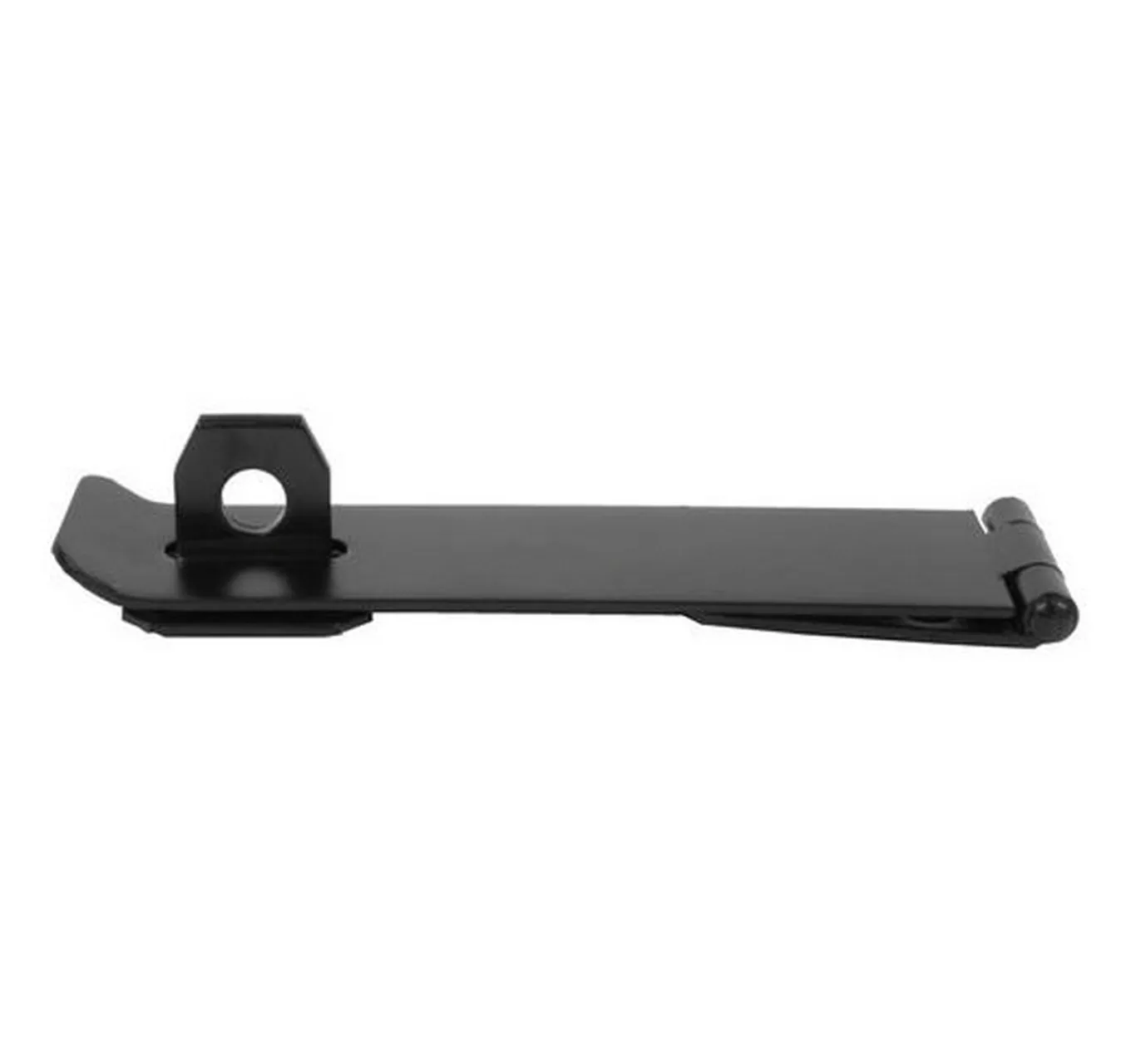 Safety Hasp & Staple Black 6"