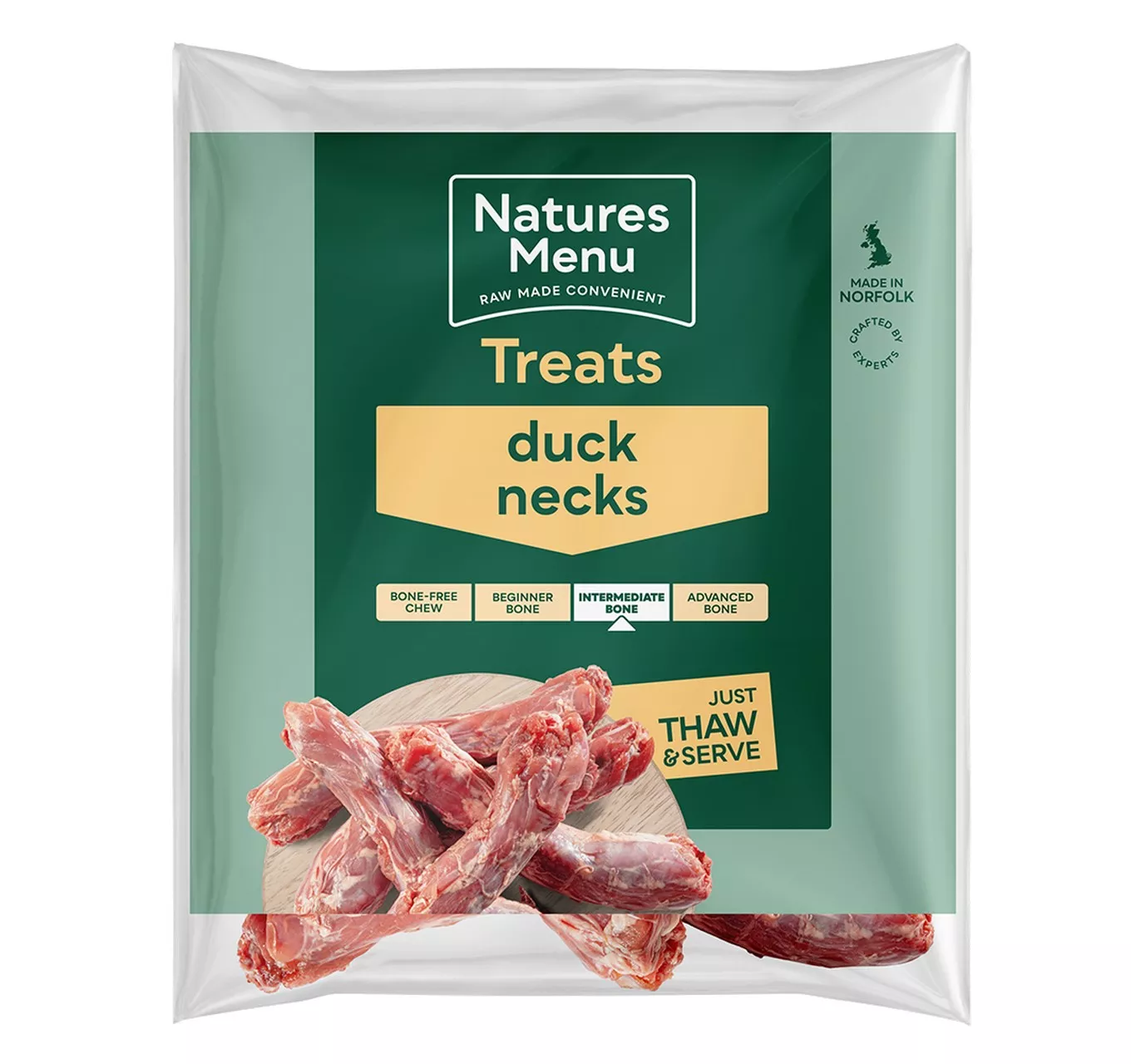 Raw Duck Necks Chews