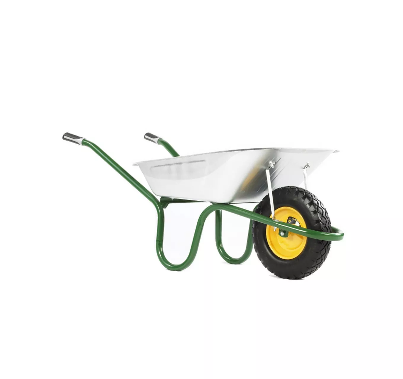 90L Original Wheelbarrow Galvanised Puncture Free