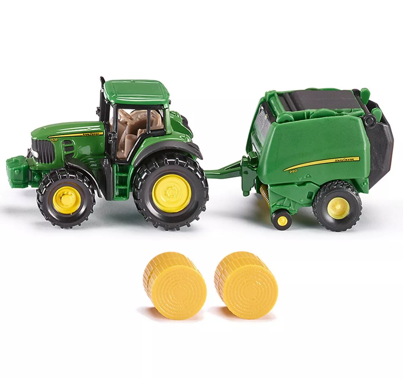 1:87 John Deere Tractor With Baler