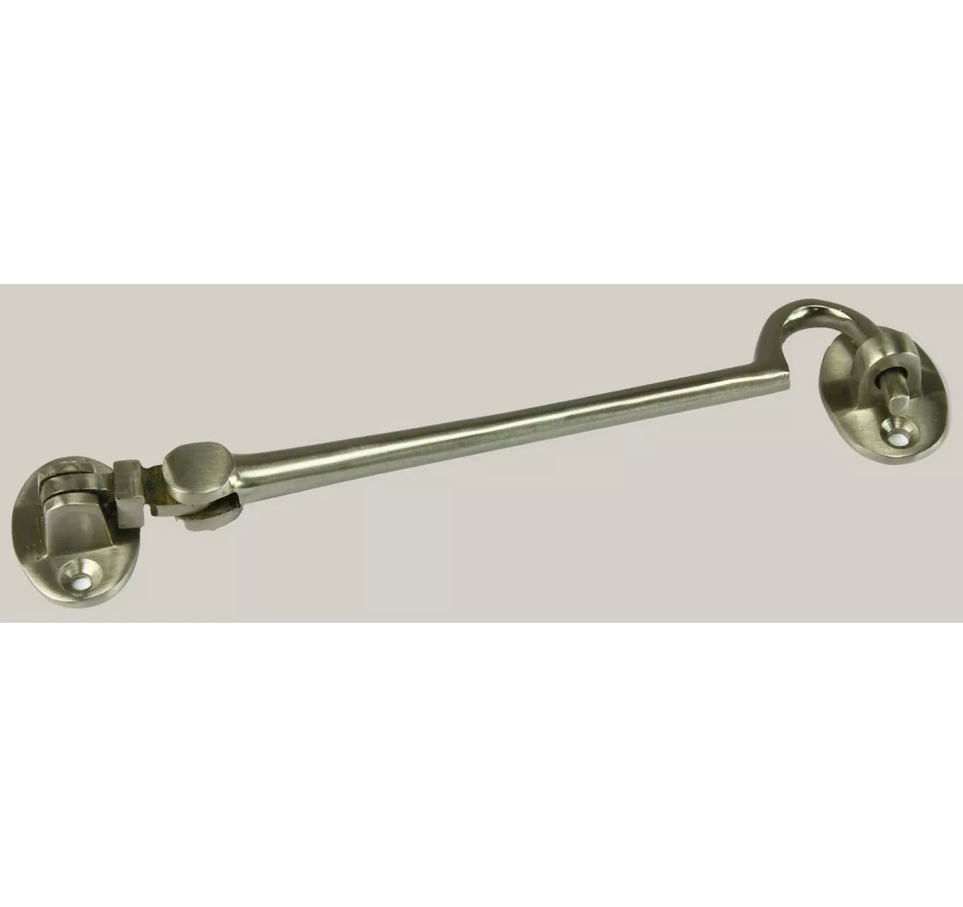 Brass Silent Cabin Hook - 8"