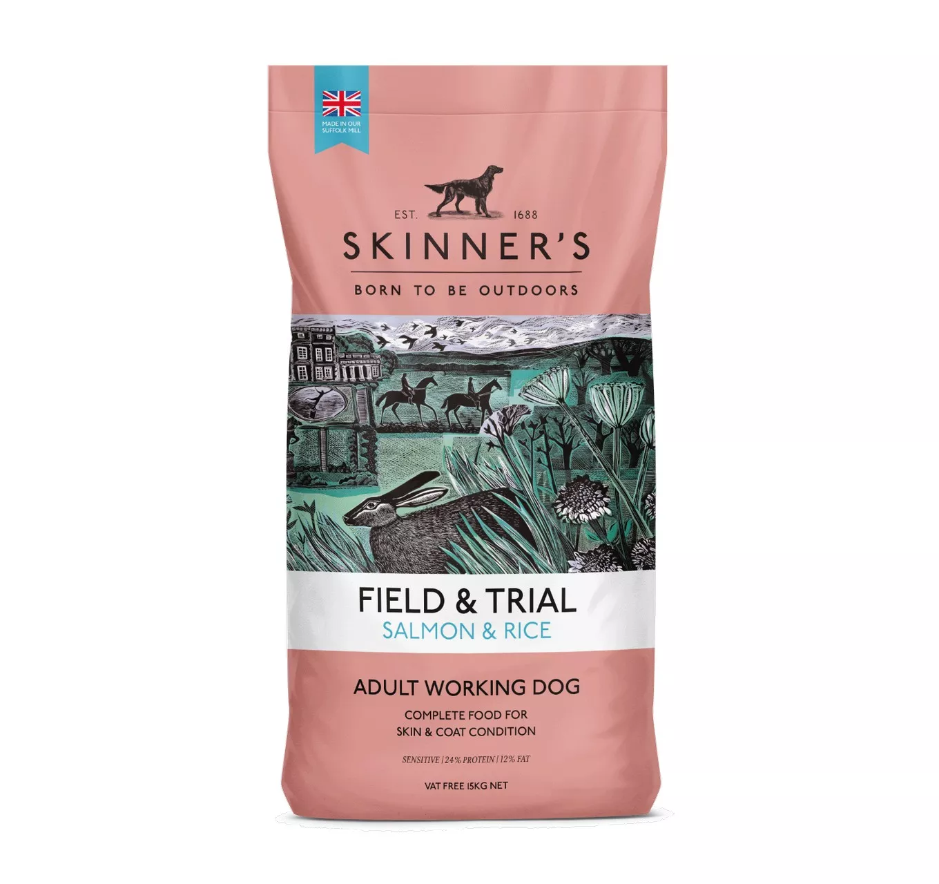 Skinners Salmon & Rice 15kg