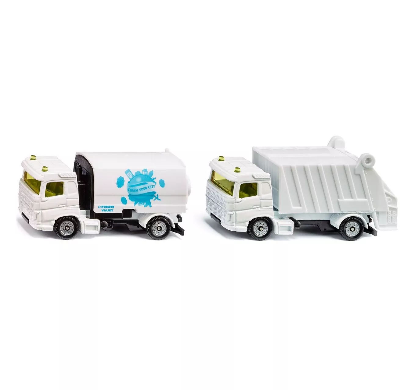 1:87 Municipal Set Road Sweeper & Garbage Truck