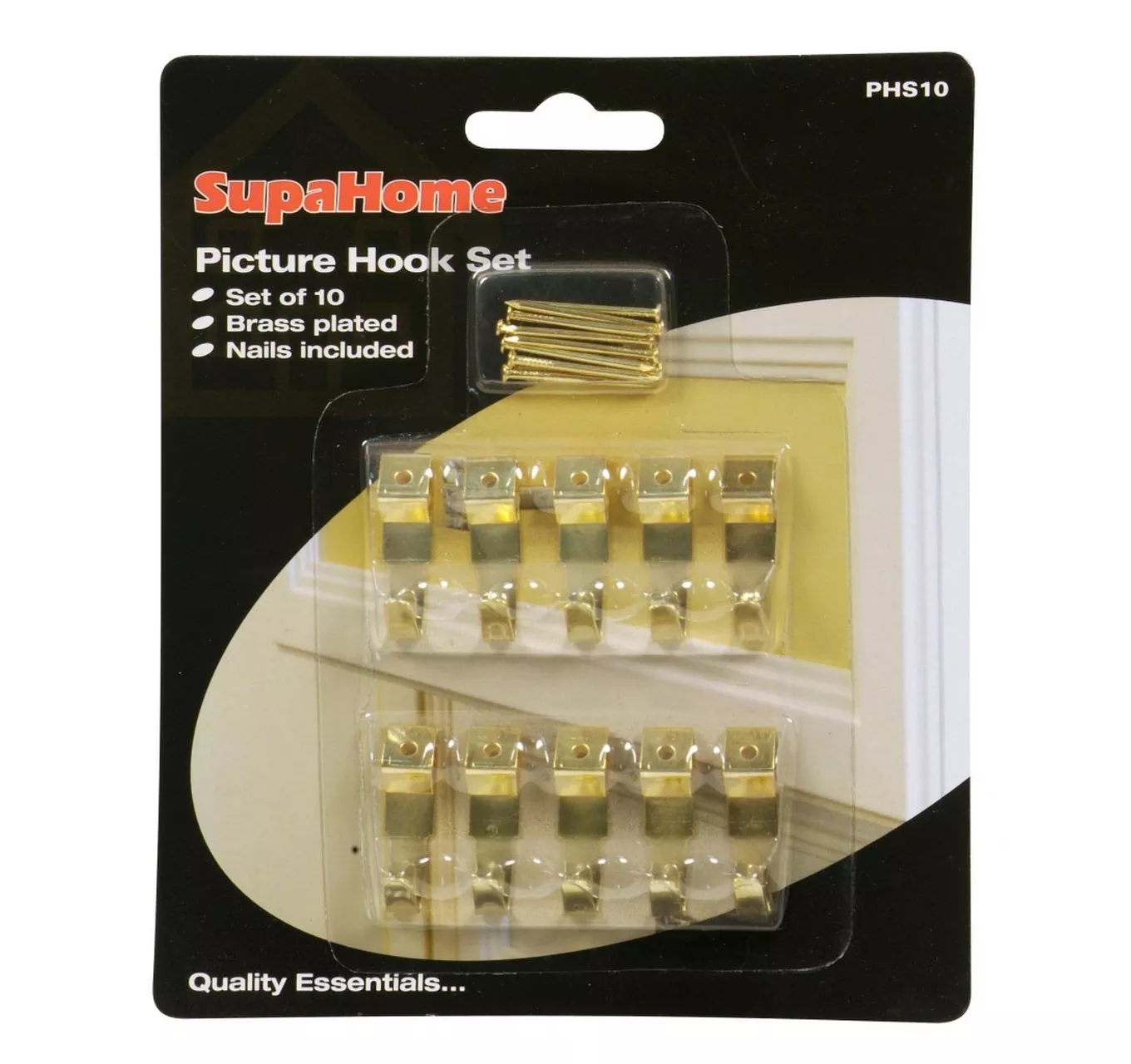 Picture Hook Set - 10pk