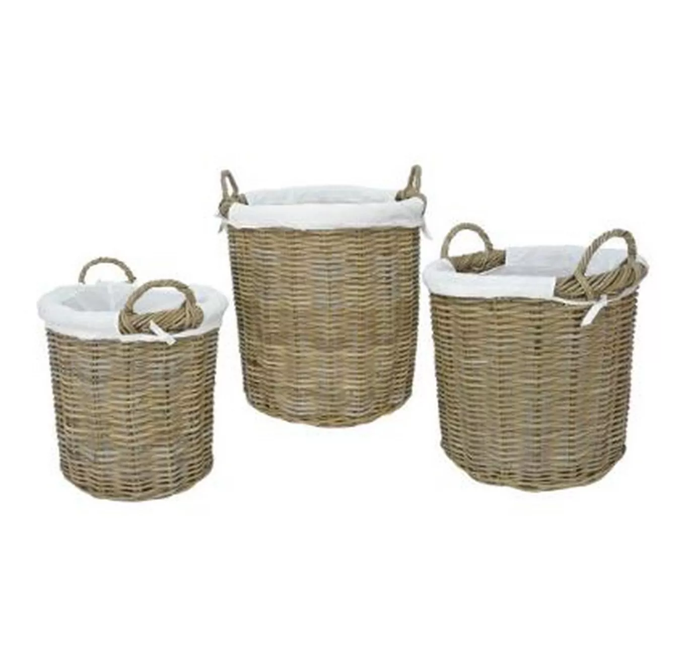 Langham Rattan Log Basket