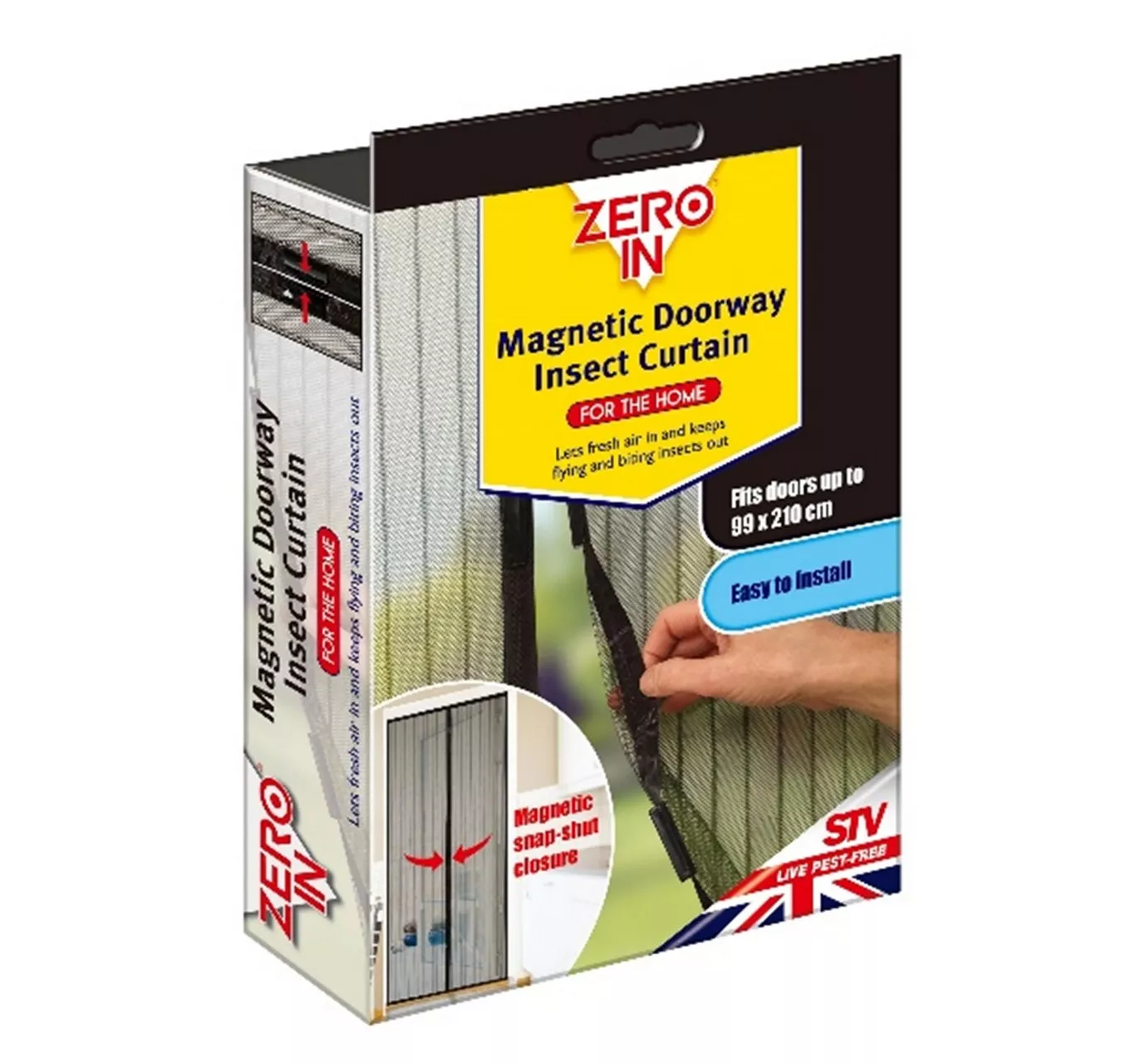 ZERO IN Magnetic Door Curtain