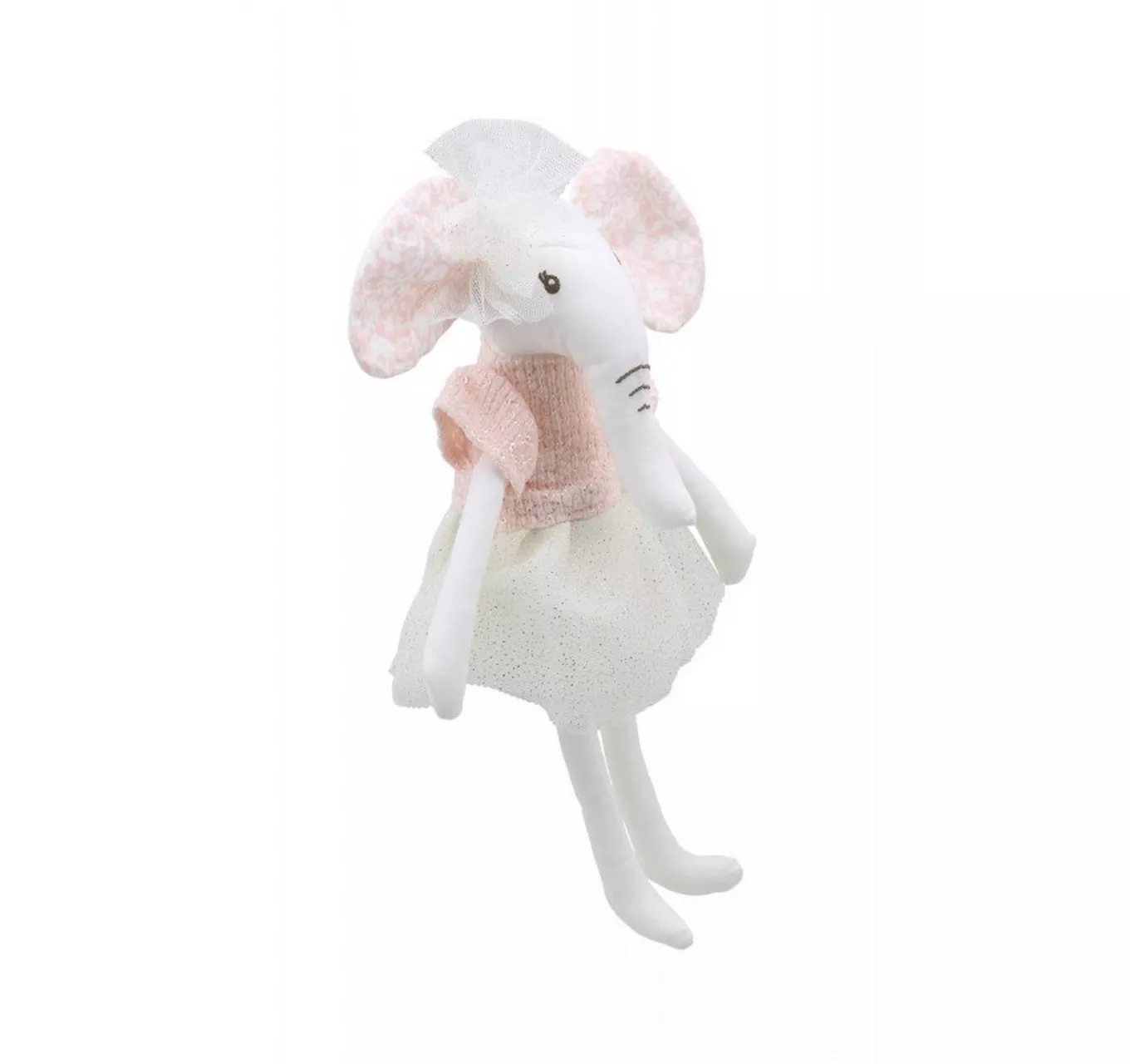 Linen Elephant - Pink