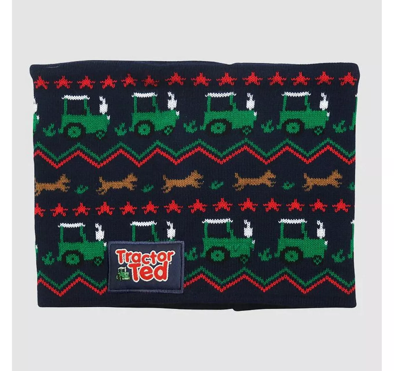 Tractor Ted Fair Isle Snood