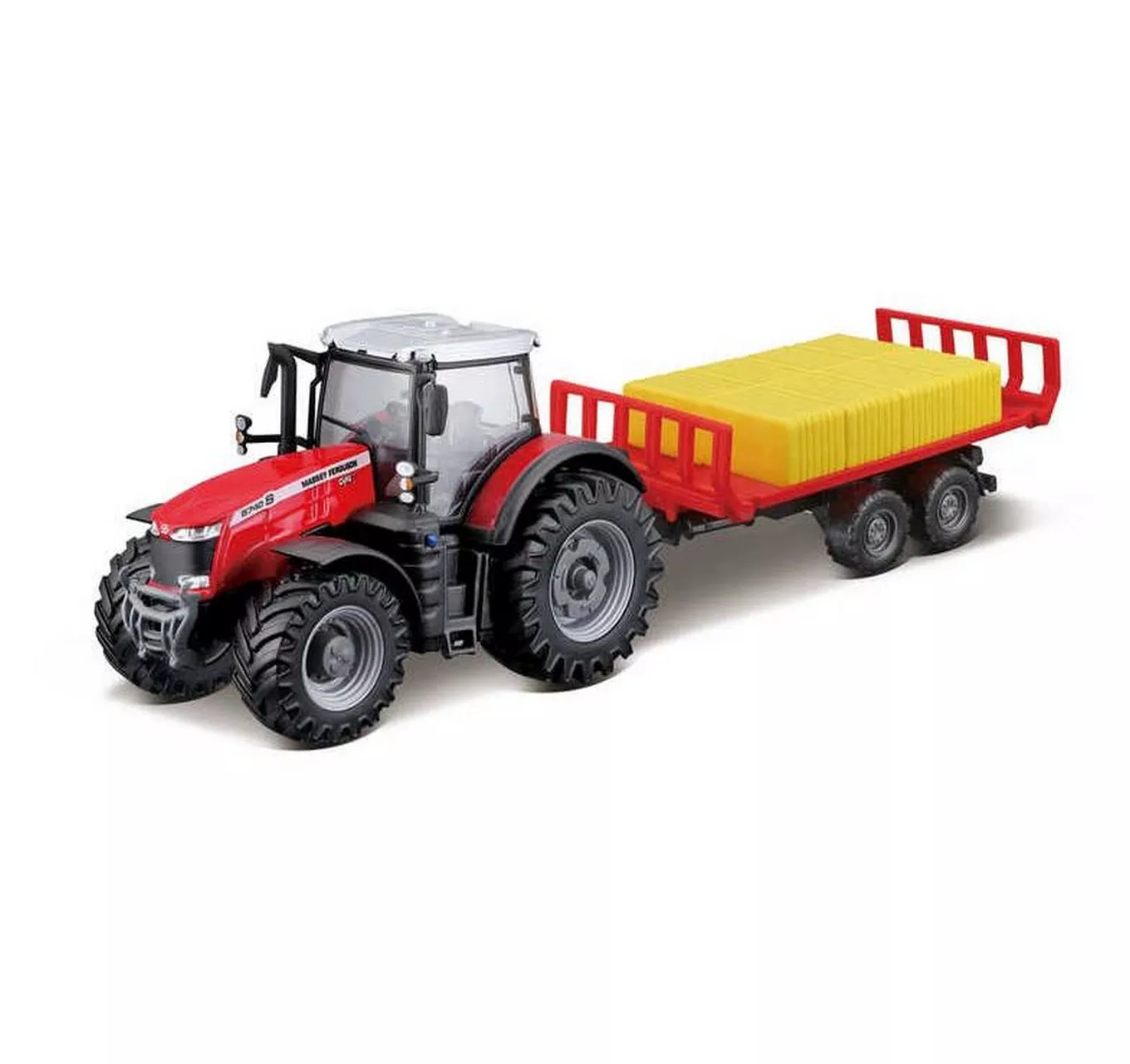 Massey Ferguson + Bale Trailer