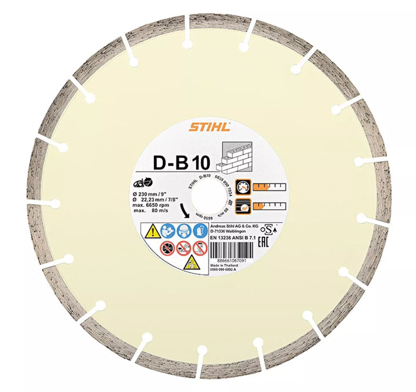 Diamond Concrete Disc 230mm