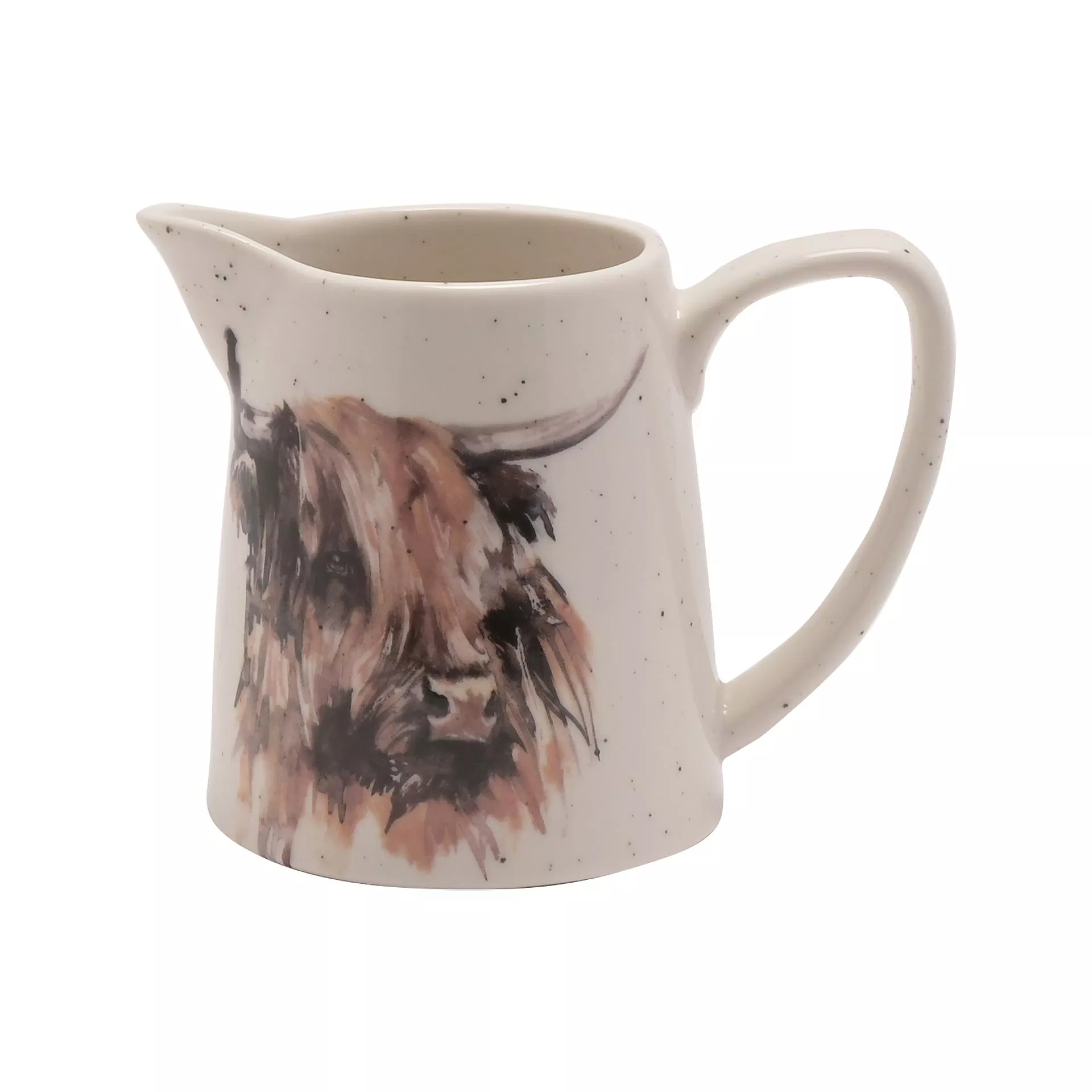 Meg Hawkins Jug - Highland Cow 12.5 x 8 x 9cms