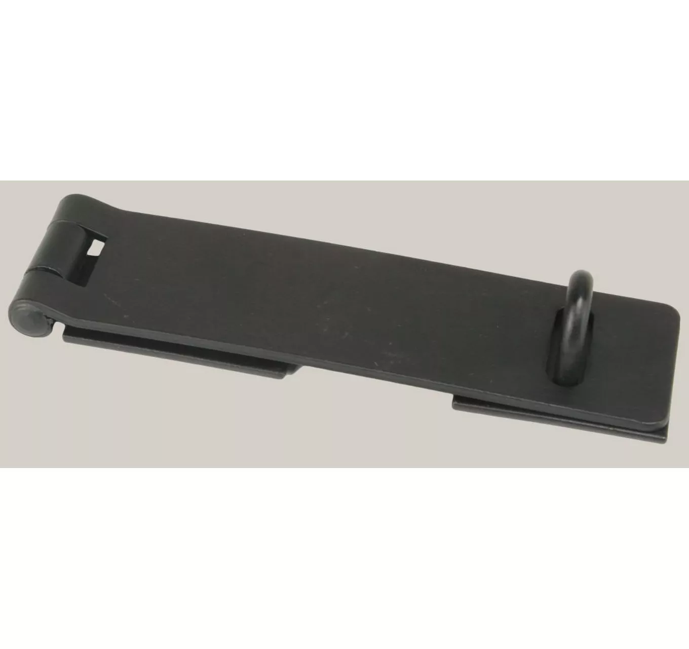 Safety Hasp & Staple Black 4"