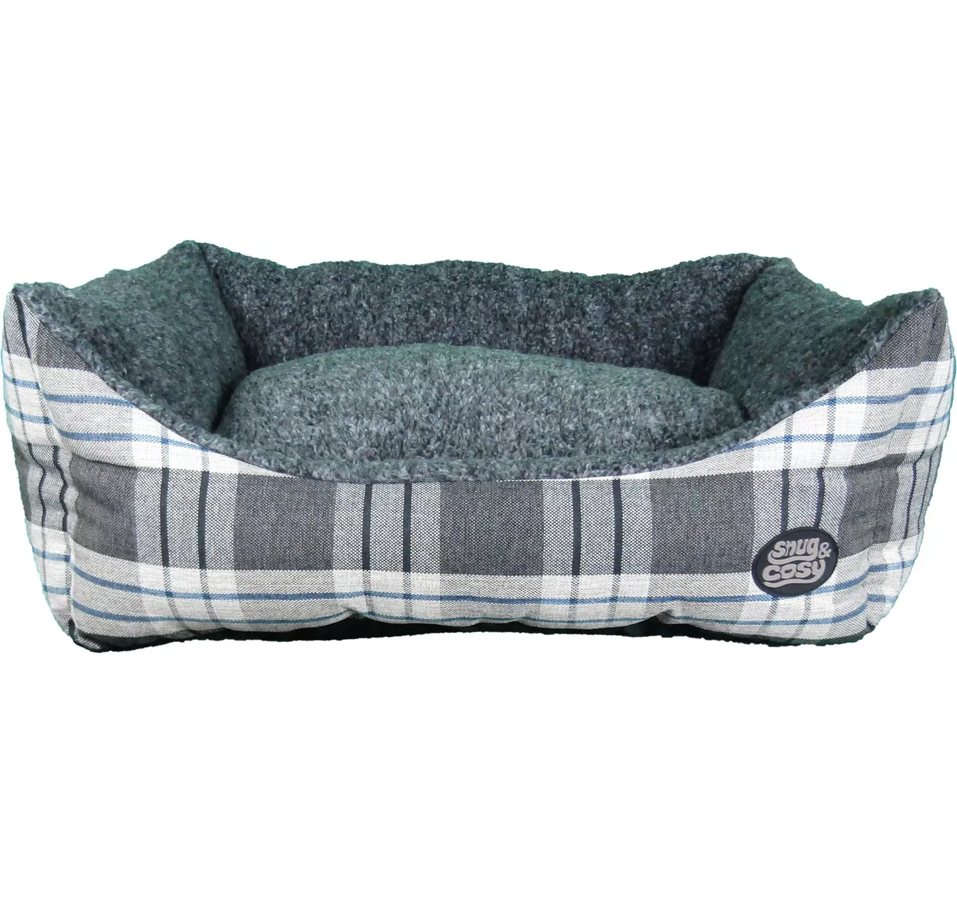 Kensington Grey Check Bed