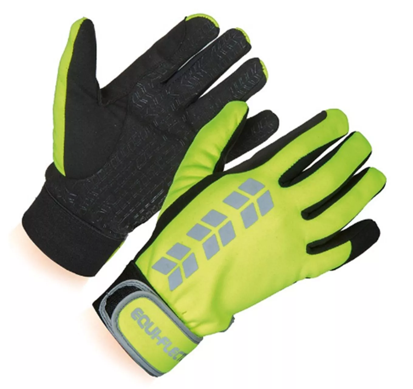 Hi-Viz Riding Gloves