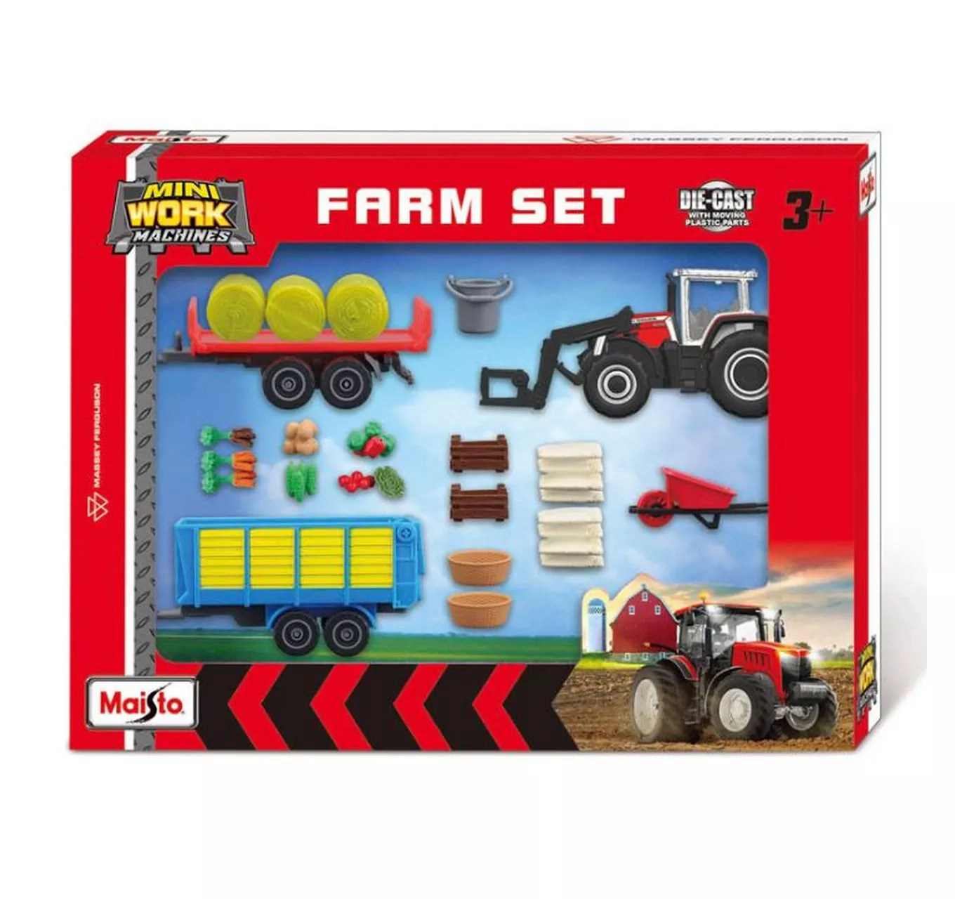 Massey Ferguson Farm Set