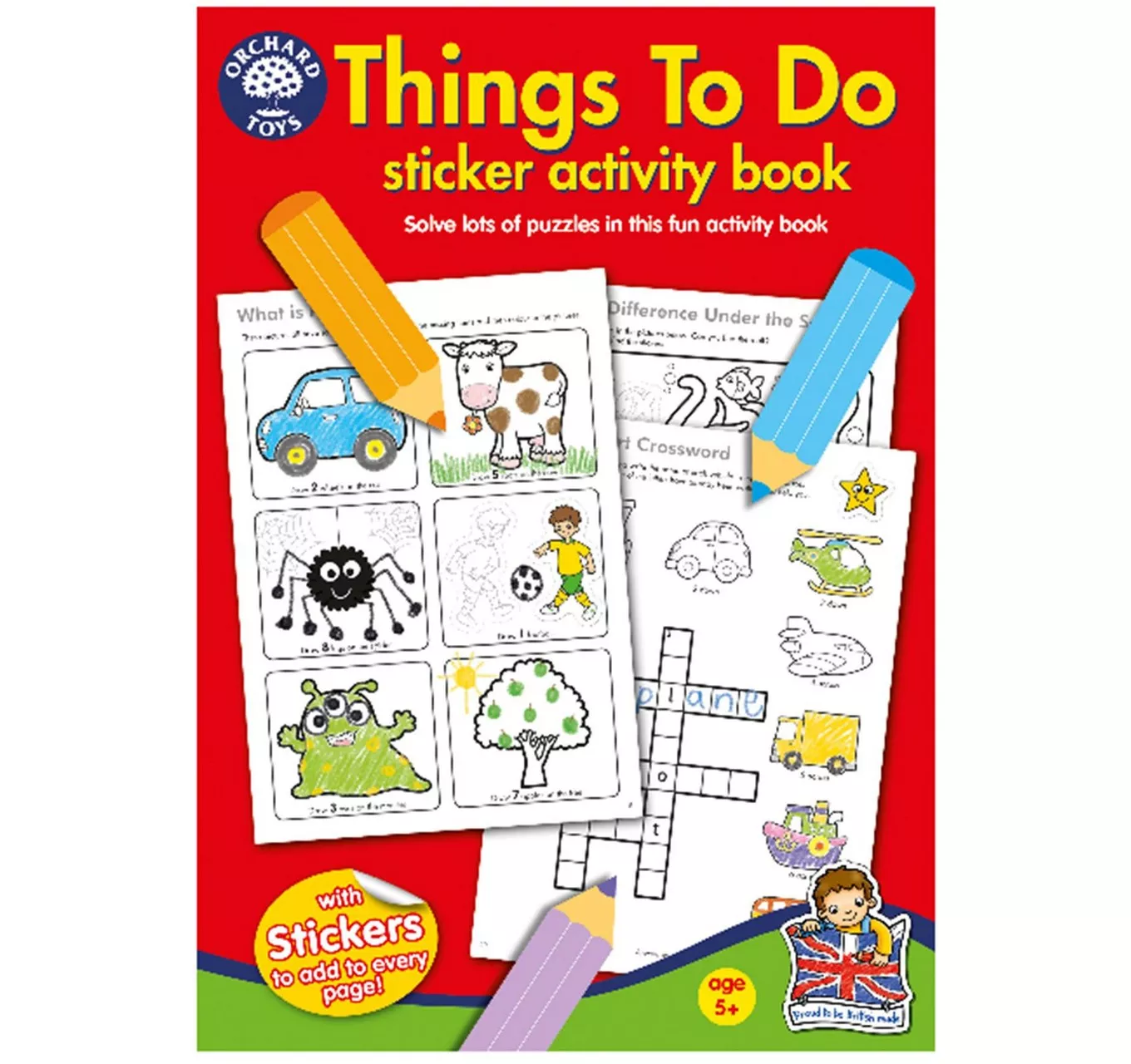 Things To Do Activity Book