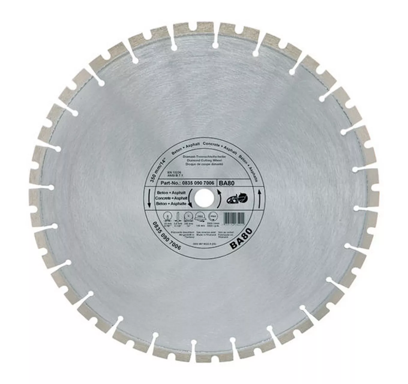 Diamond Disc 14" BA80