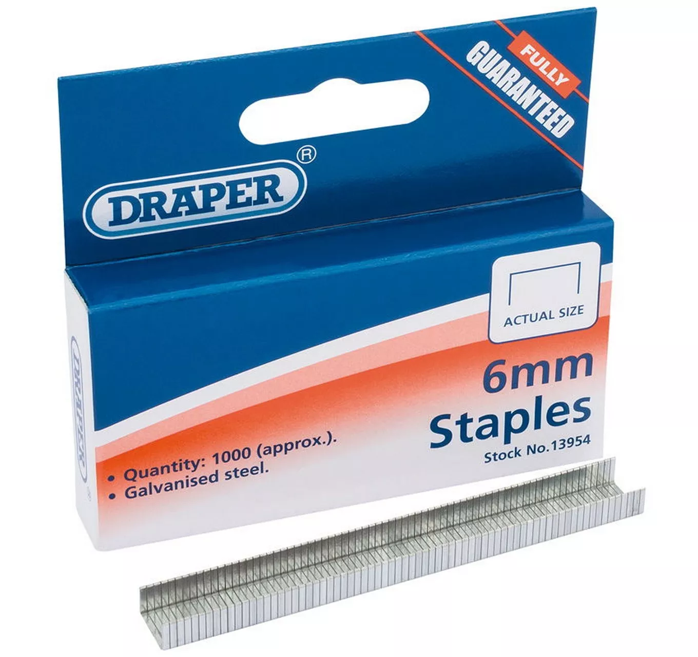 1000 x 6mm Heavy Duty Staples