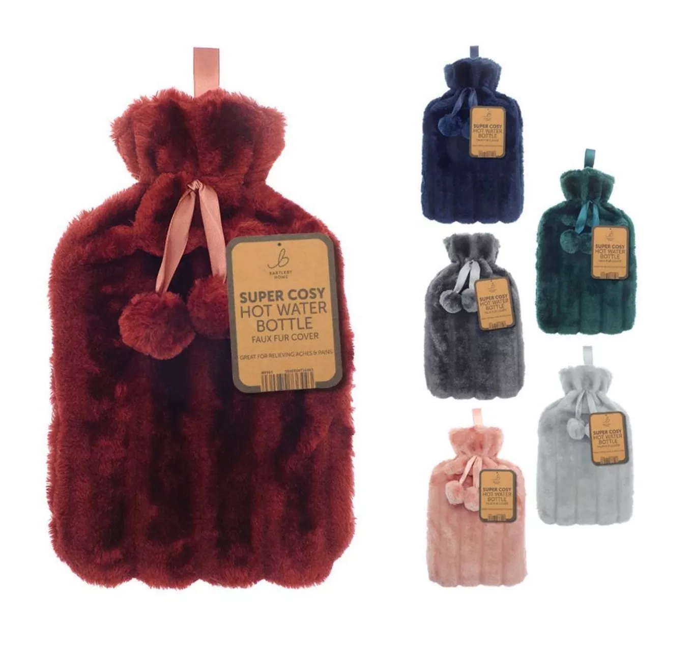 Faux Fur Hot Water Bottle