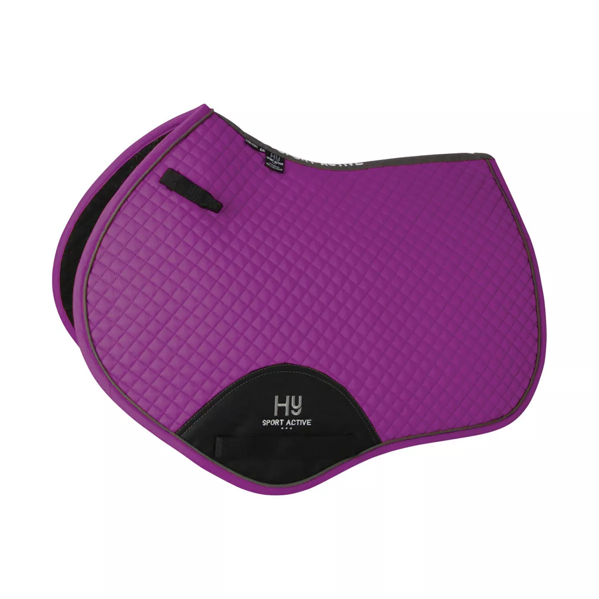 Active Close Contact Saddle Pad Purple Pony/Cob