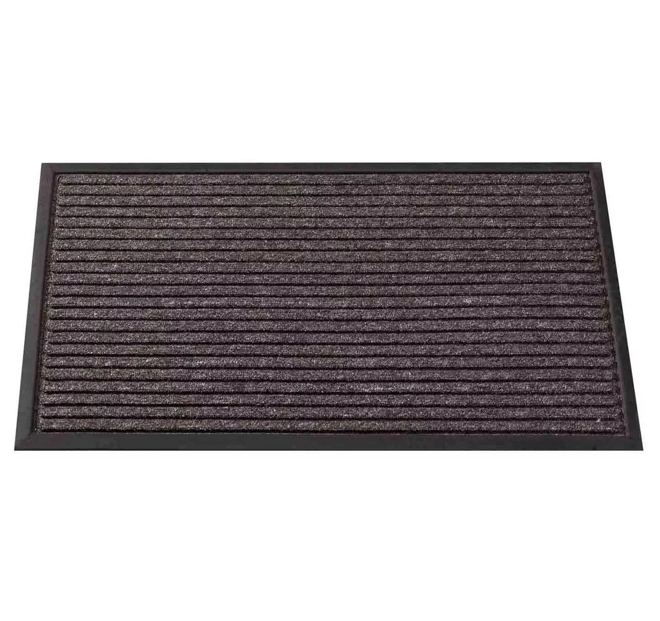 Anthracite Striped Mat 75x45cm