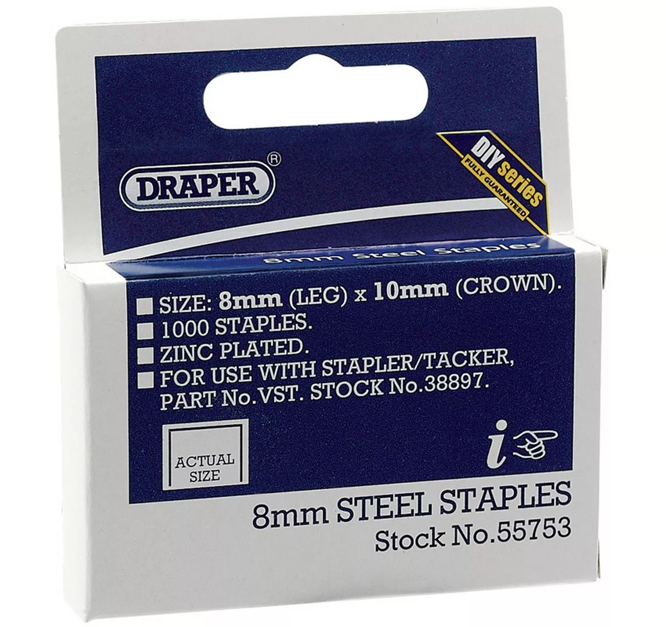 DIY Staples 8mm x 1,000