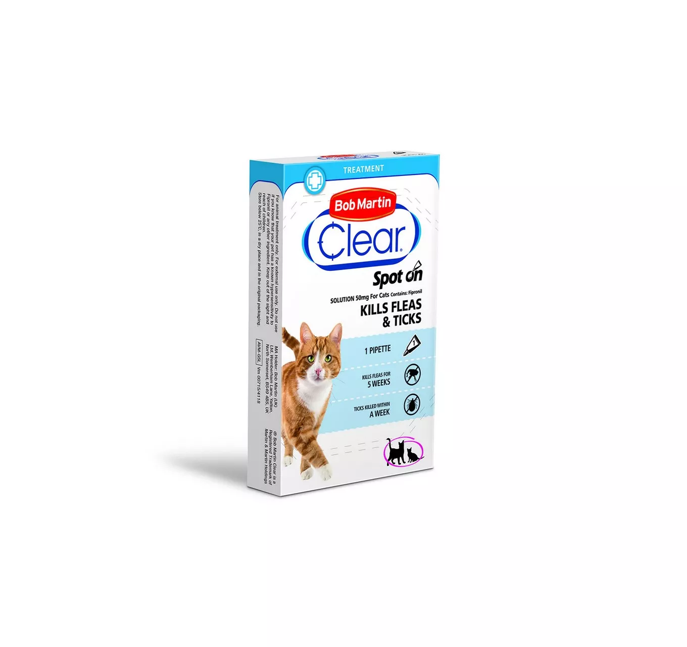 FleaClear Spot-On Cat (1 tube)