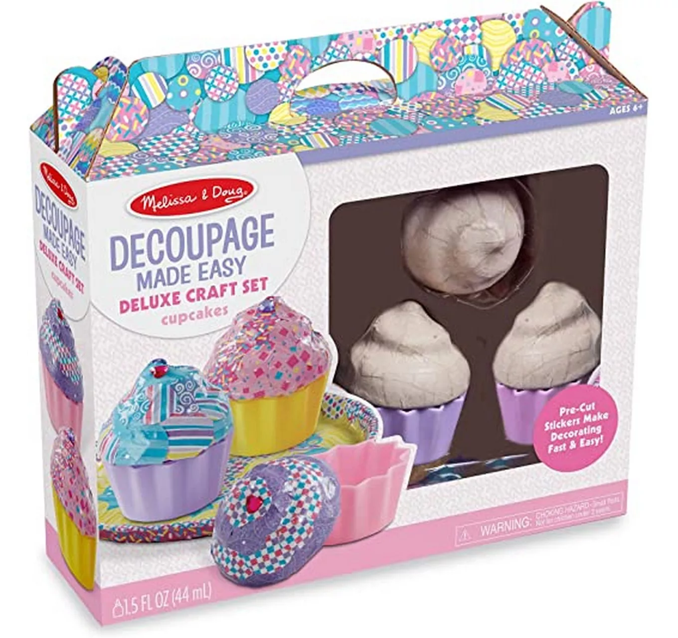 Decoupage Cup Cakes Set