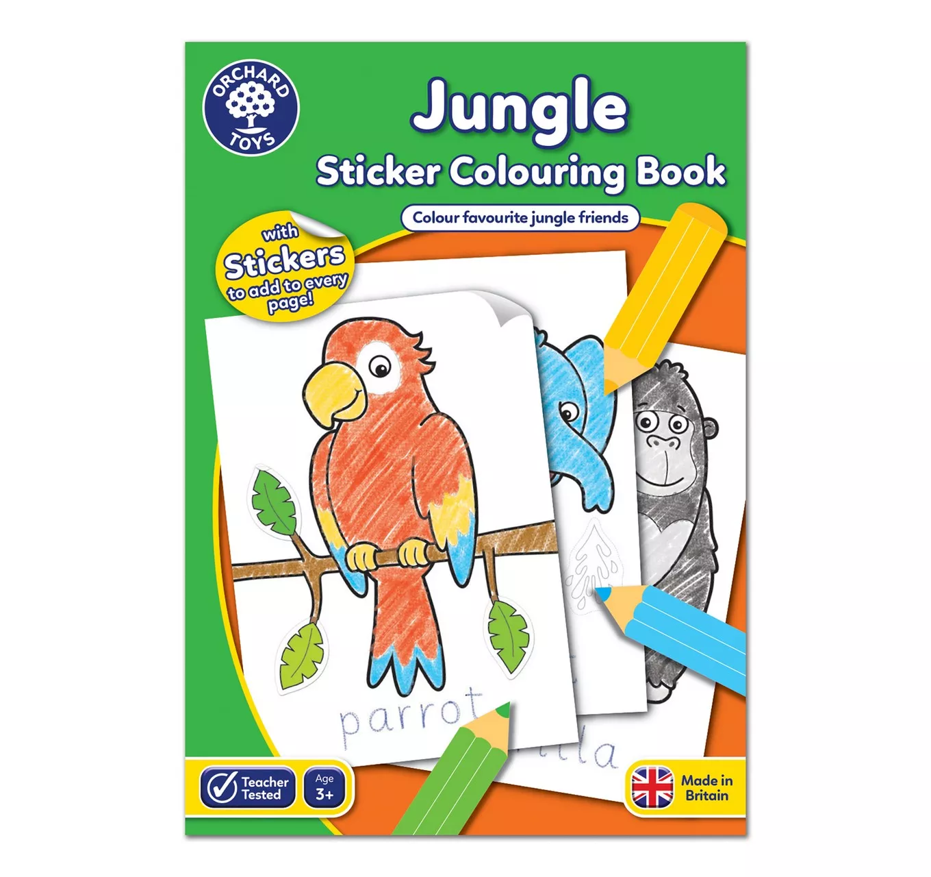 Jungle Colouring Book